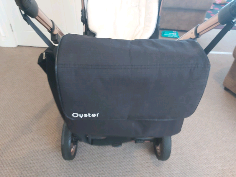 oyster 2 rose gold and black